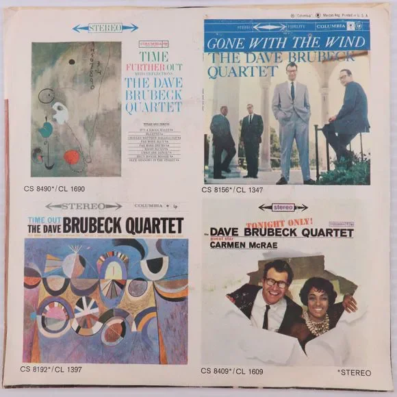 The Dave Brubeck Quartet – Bossa Nova U.S.A. 1962 45 rpm 7" Vinyl Record 4-42651 - Picture 2 of 9